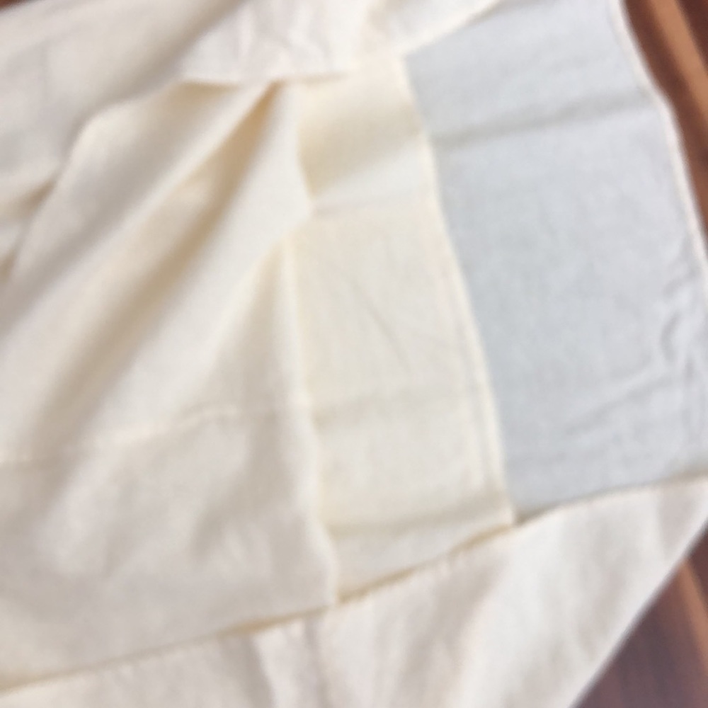 BRANDY MELVILLE PALE YELLIW SMOCKED TOP COTTON LINED DRESS OS - Picture 6 of 9